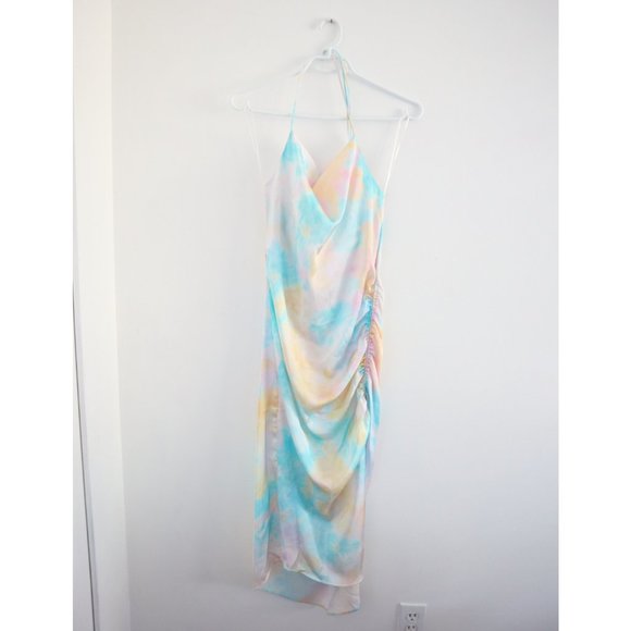 ZARA Tie Dye Slip Dress - Picture 6 of 10
